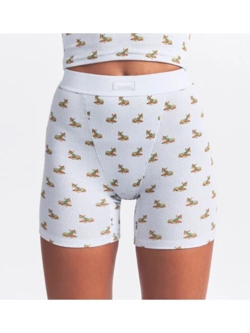 Limited-Edition* NWOT SKIMS Cotton Rib Boxer